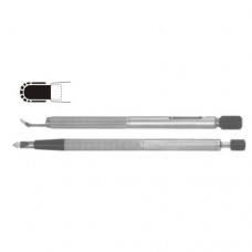 Crescent Diamond Knife Stainless Steel, 11.5 cm - 4 1/2" Width 2.5 mm